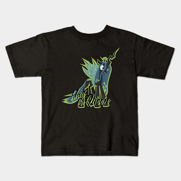 Hail the Queen Kids T-Shirt by Arivp